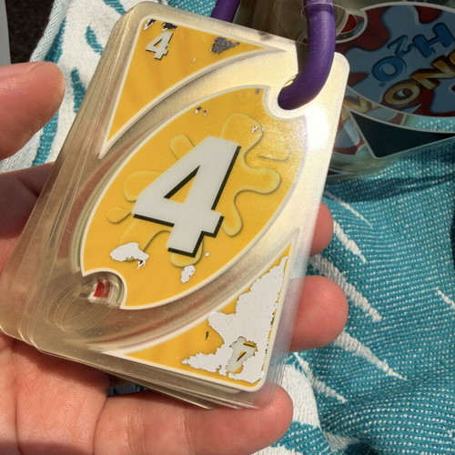 Uno H2O waterproof cards used condition