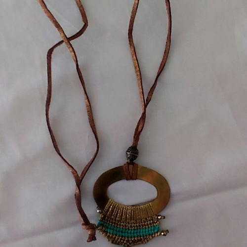 Handmade boho necklace