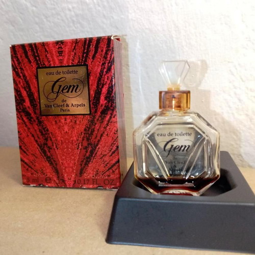 Gem Van Cleef & Arpels Eau de Toilette used, collectible miniature 5 ml