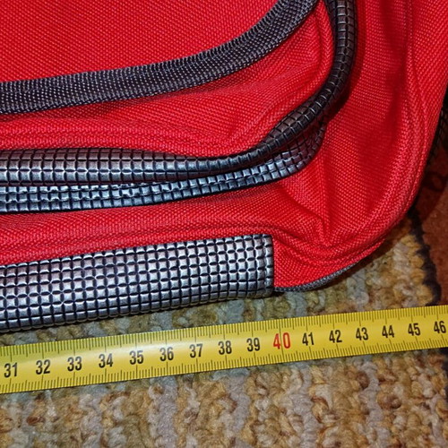Ducati bag set like new, red