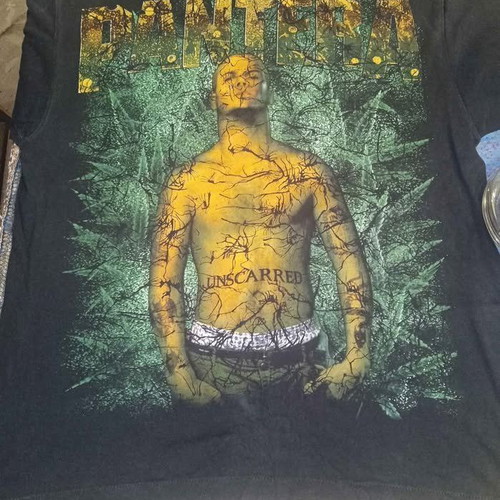 Pantera T-shirt XL vintage original 1997 used, multicolor