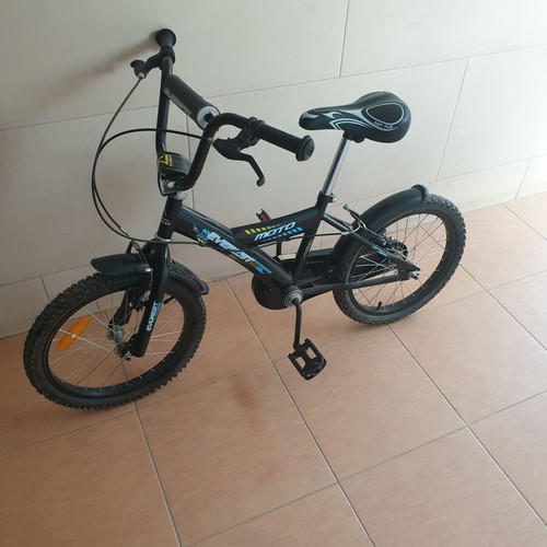 Everest Bicycle 14'' used, city bike, black, men's