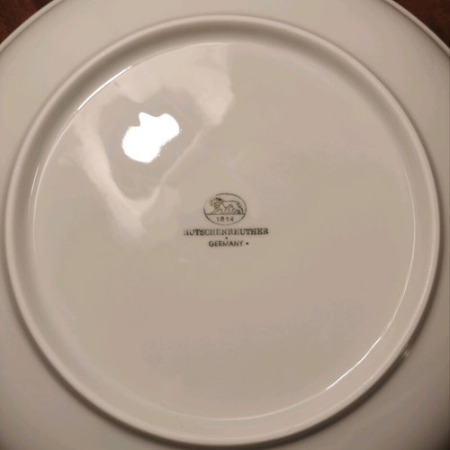 Hutschenreuther German porcelain vintage complete dinnerware set like new