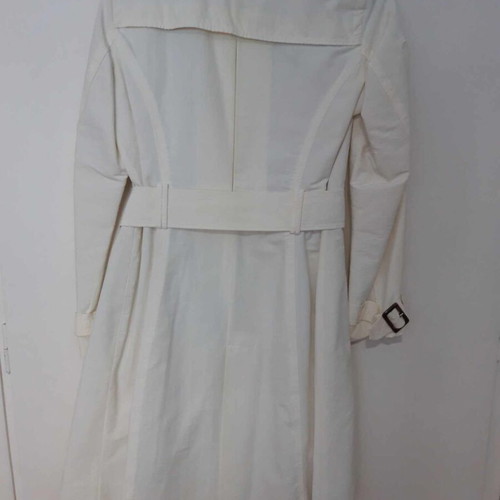 Zara trench coat like new, white, size Medium