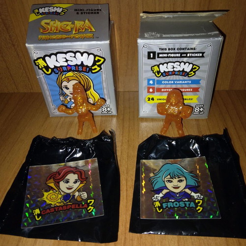 Keshi Surprise She-Ra Princess of Power Frosta & Castaspella figures new pack Masters of the Universe