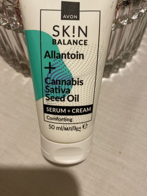 Avon SK!N BALANCE Comforting Serum + Cream 2-in-1 50ml new