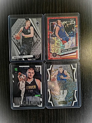Κάρτες Nikola Jokic σαν καινούργιες, πακέτο 4 τεμαχίων