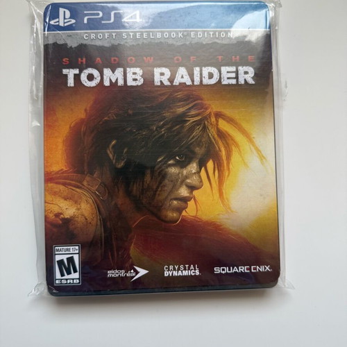 Shadow of the Tomb Raider Limited Croft Edition Steelbook like new for PS4