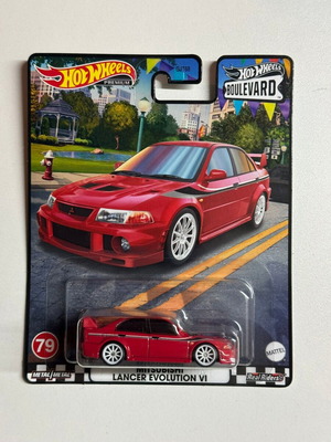 Hot Wheels Boulevard Mitsubishi Lancer Evolution като ново