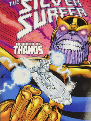 Silver Surfer Rebirth of Thanos comic collection