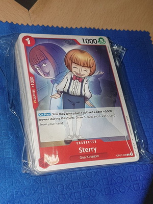One Piece TCG OP07 complete common set like new