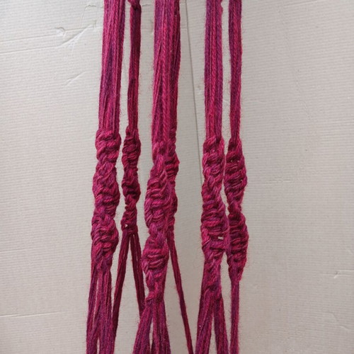 Handmade macrame in excellent condition