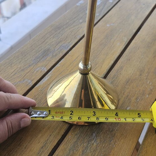 Bronze candlesticks, single or pack