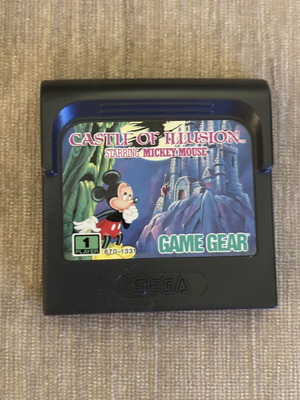 Mickey Mouse Castle of Illusion Sega Game Gear used