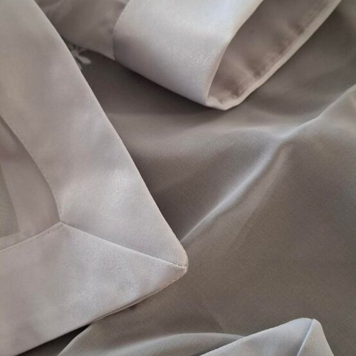 Set of 4 pieces semi-transparent light blue table linens new