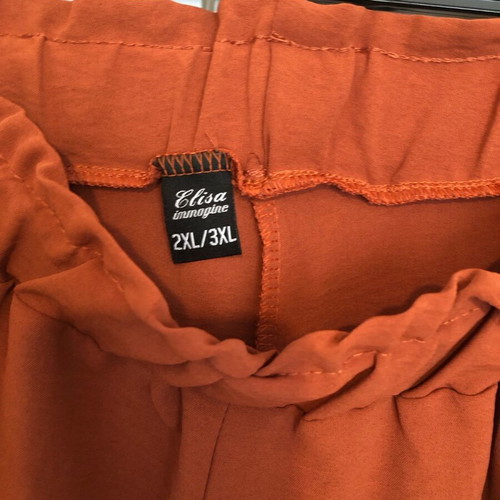 Celestino airy terracotta pants size XL like new
