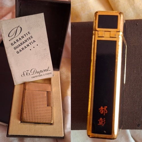 ST Dupont collectible lighters 2, used