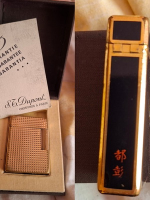 ST Dupont collectible lighters 2, used