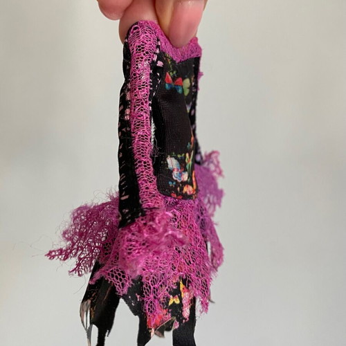 Dress for Monster High G1 Freaky Fusion Bonita Femur doll used