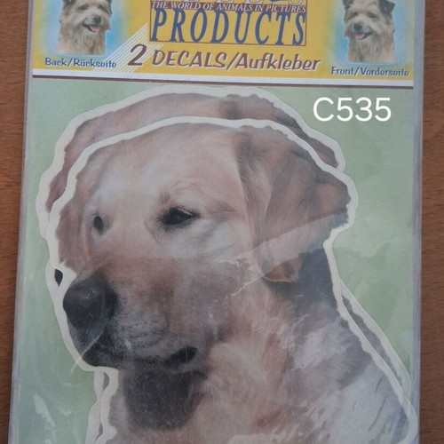 Dog breed stickers pack of 2
