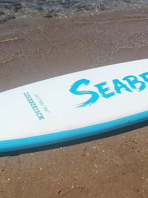 Seabeast Inflatable SUP 335 cm like new with accessories