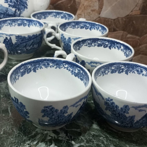 Royal Tudor Ware Olde England Tea Set 21 Pieces New