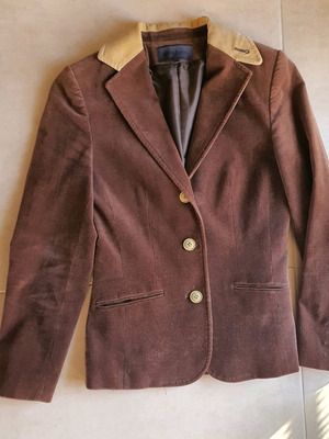 Artisti Italiani jacket like new, brown cotton corduroy, size XS