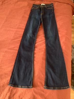 Zara flared jeans like new, dark blue XS