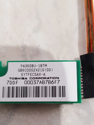 Bluetooth Card PA3608U-1BTM Toshiba