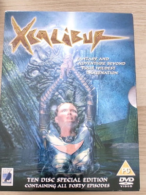 Xcalibur DVD animated series like new