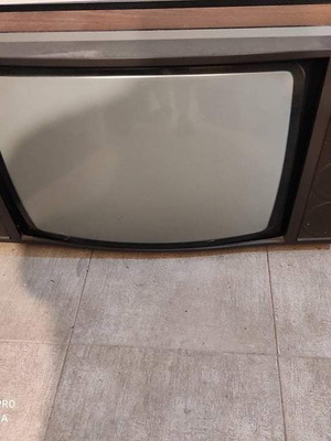 Vintage television used, functional