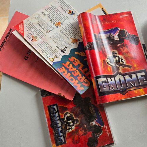 Gnome PC game used big box 1996 with box damage