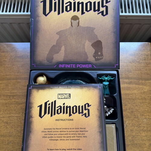 Marvel Villainous Infinite Power board game like new