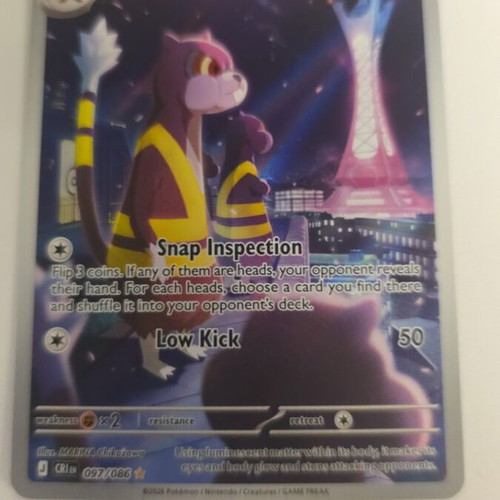 Watchog CRI 097 Pokemon card