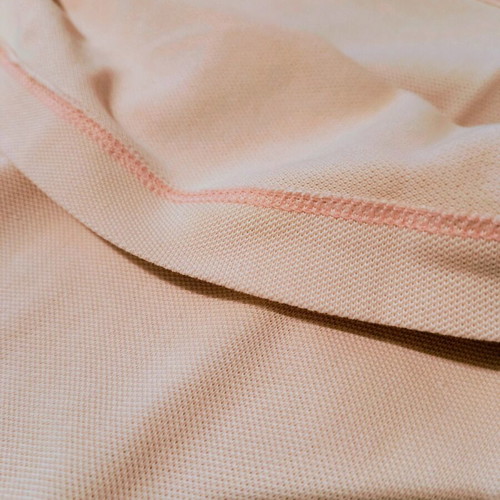 Lacoste pique women's shirt used, soft pink