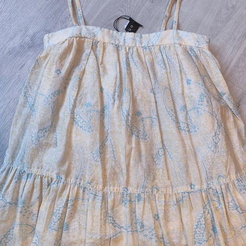 Oneonone dress new with adjustable straps, cotton and viscose, size M