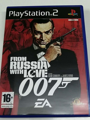 James Bond 007 From Russia with Love PS2 game, English
