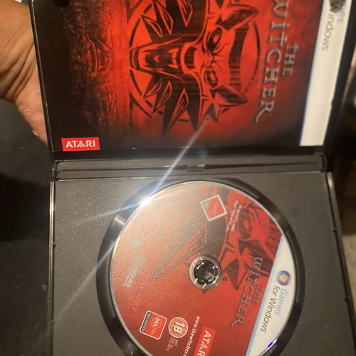 The Witcher PC game, good condition