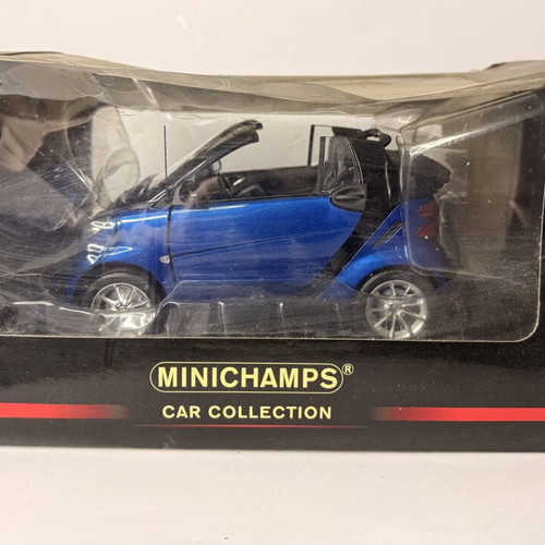 Minichamps Smart Passion Cabriolet Turbo 2007 metal model like new, scale 1:18