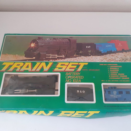 Train set Hong Kong, battery operated