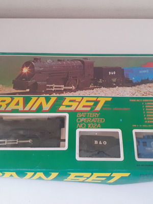 Train set Hong Kong, battery operated
