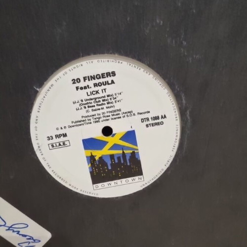 20 Fingers vinyl record used