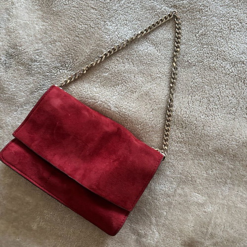 Zara woman red shoulder bag like new