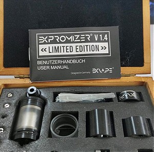 eXpromizer V1.4 MTL RTA Limited Edition full black