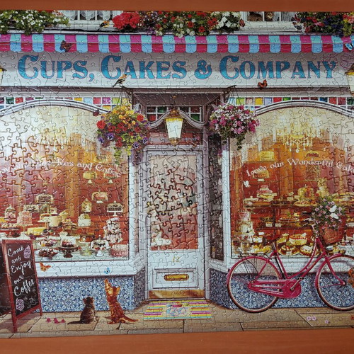 Eurographics Cups, Cakes & Company 1000-piece puzzle