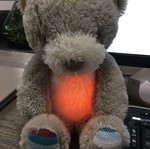 Sleep aid teddy bear like new