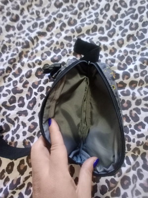 Children's Waist Bag Emoji like new, black and blue
