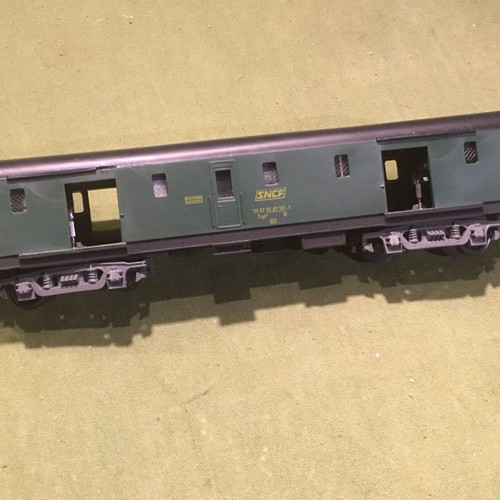 Meccano-Hornby 4 different HO 1/87 scale wagons used