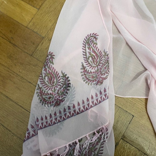 Skondras scarf new, pink
