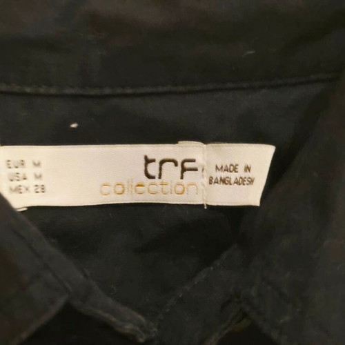 Traffic People TRF black shirt, sizes S and M